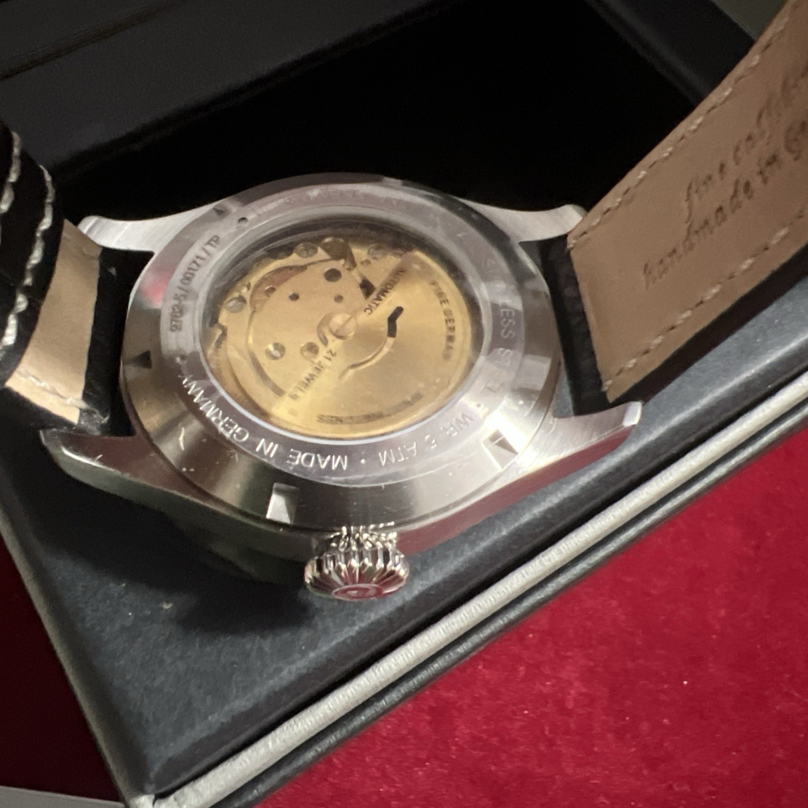 Bauhaus Aviation Flight Control Automatic Watch, 40 mm, Miyota 8215, 2762-5