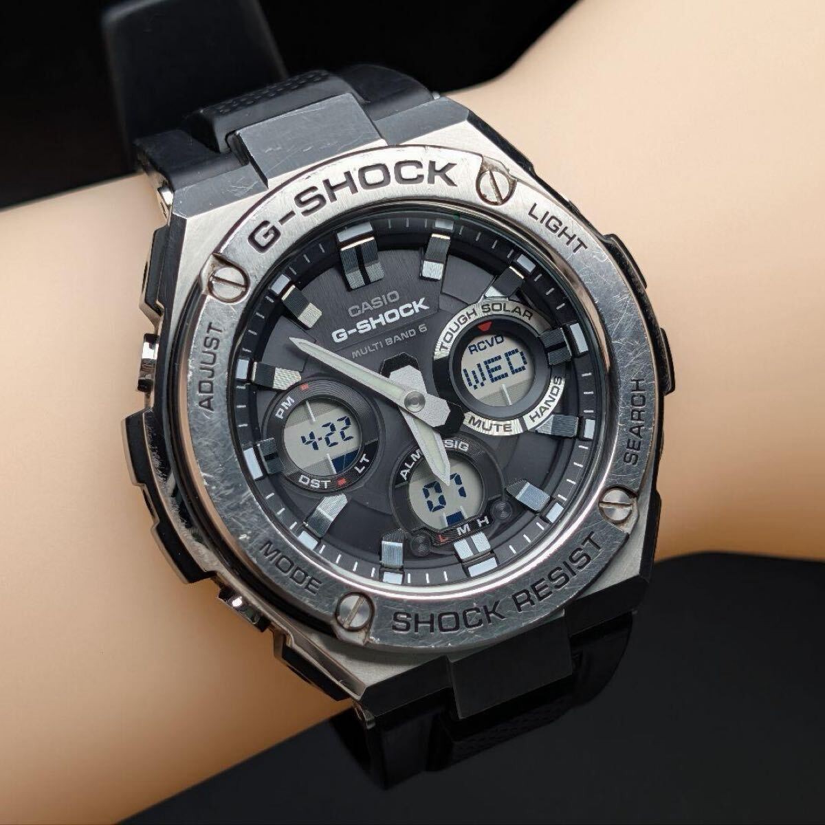 [Operation] CASIO Casio G-SHOCK G-STEEL Radio Solar Ana-Digi Multiband 6 Men’s