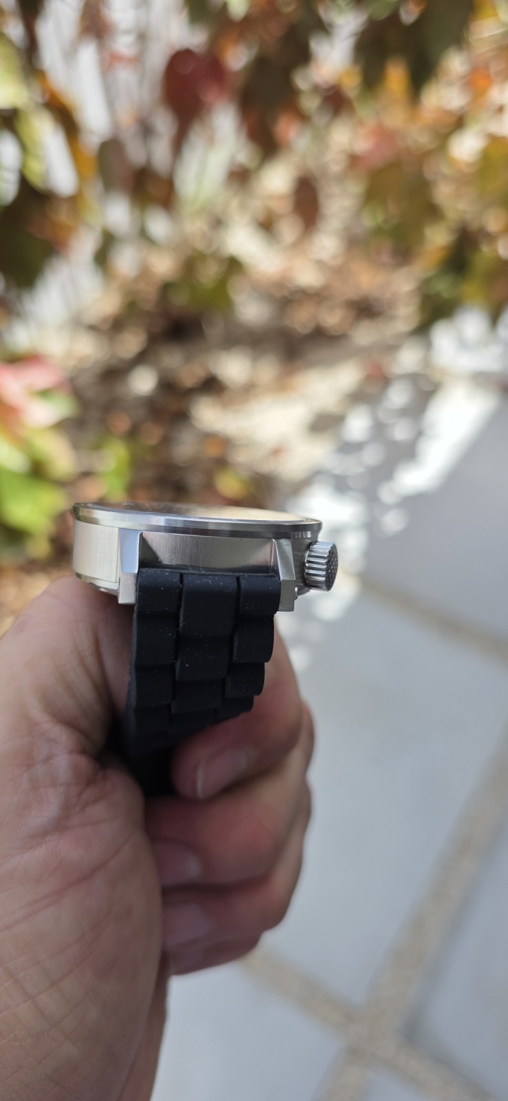 Berny Super Compressor Style Automatic NH36 Black Dial Sapphire 200M