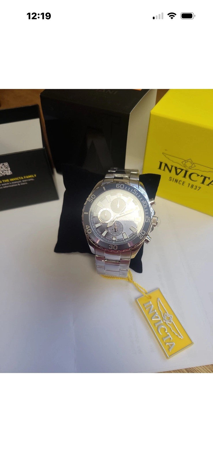Invicta 46282 Ocean Voyage Men’s Quartz Watch 46mm Stainless Steel