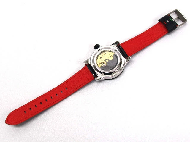 [B1R] ITA Automatico Mechanical Multi Hand Leather Strap Men’s Watch [x7s]
