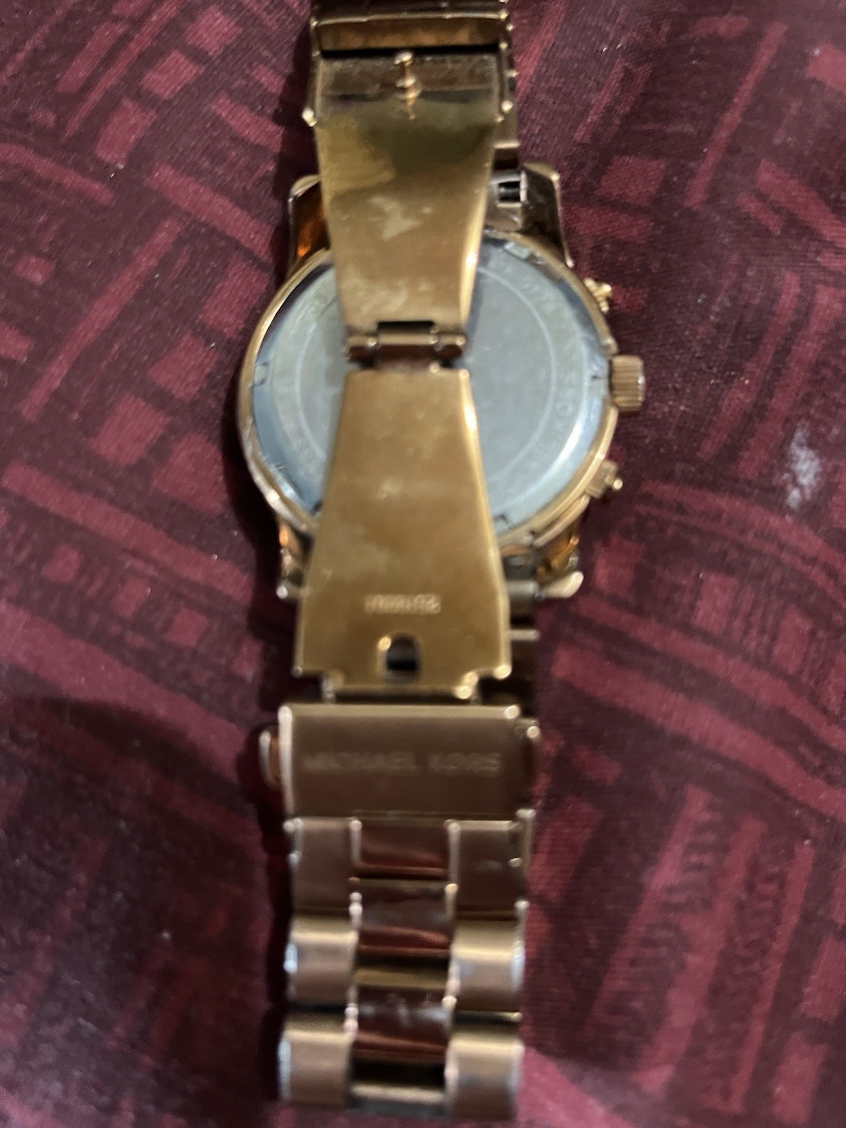 Michael Kors Parker Quartz Chronograph Gold Tone 39mm Stainless Bracelet 10ATM