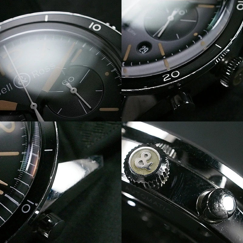 Used Bell & Ross vintage 126 chronograph BR126-94-SP Wrist watch