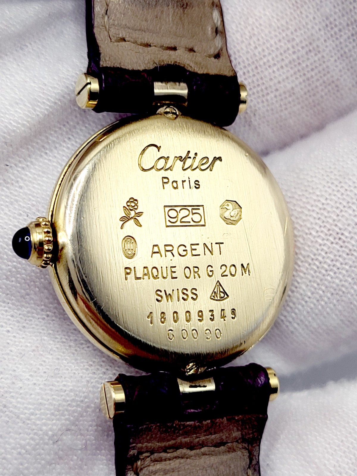 [N.MINT] 24mm Cartier Must de Cartier Swiss Vendome Vermeil Women’s Watch