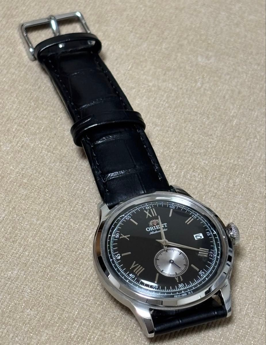 ORIENT Bambino Small Second Automatic Wristwatch with Black Dial RN AP0101B