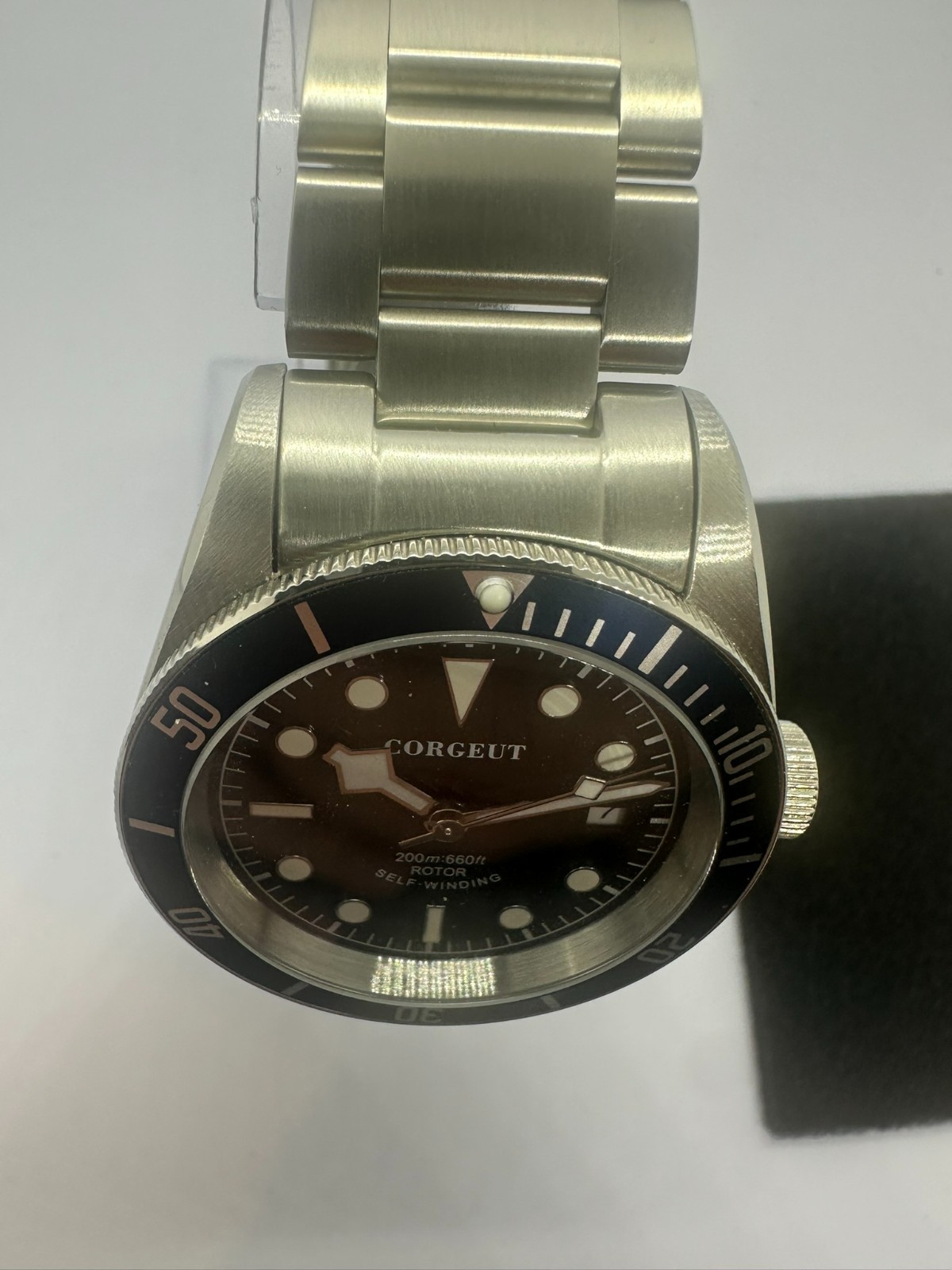 Corgeut 2010 Miyota 8215 41mm Sapphire Automatic 200M Diver Watch