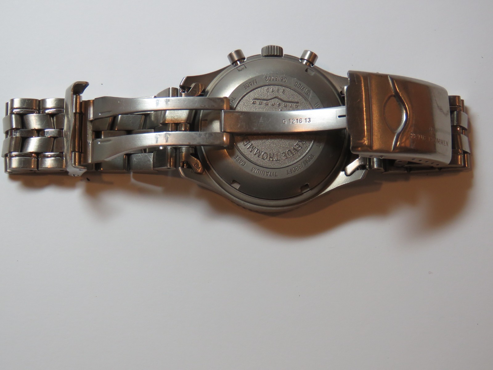 Revue Thommen Airspeed Automatic Chronograph Watch, Lemania 5100, Rare