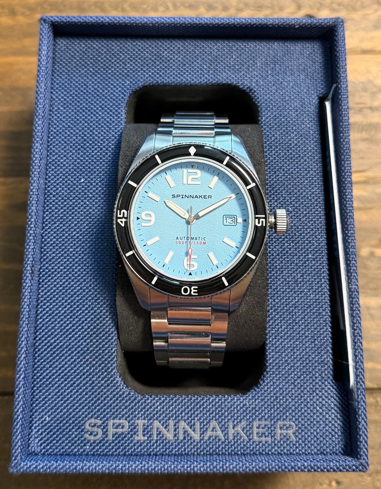 Spinnaker Fleuss Stainless Steel 43mm Japanese Automatic Wristwatch SP-5055-0E