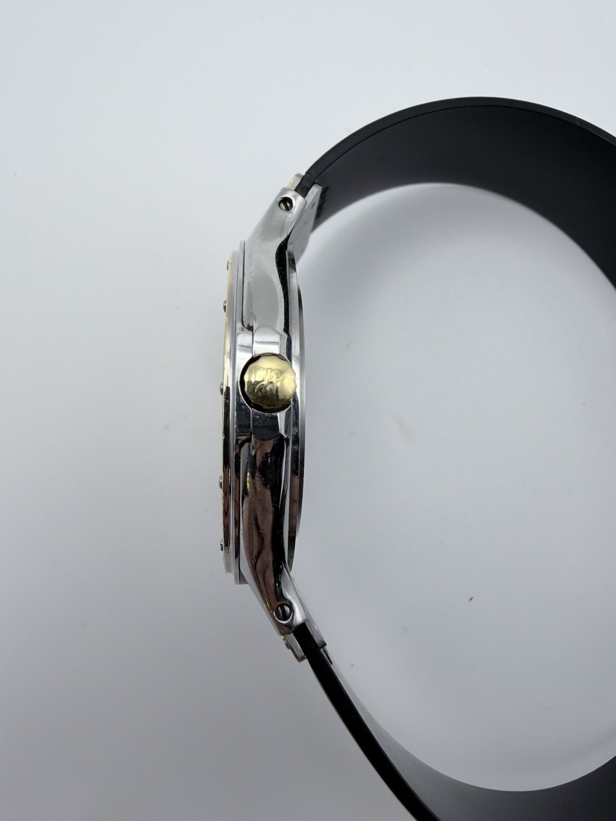 Hublot MDM QUARTZ RARE WHITE HONEYCOMB DIAL 18kGold/SS/Rb Original Box Papers