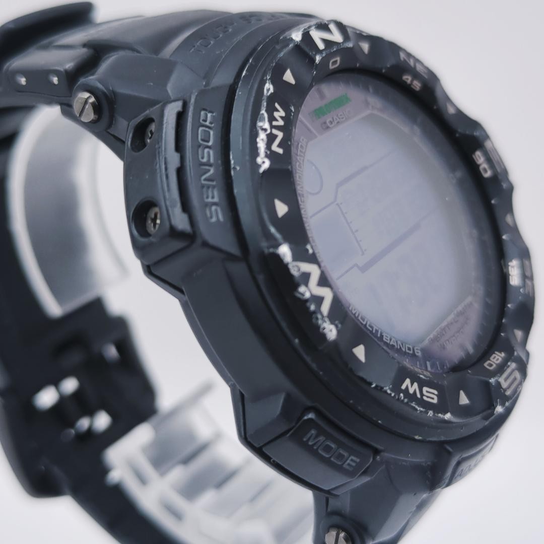 Casio Pro Trek PRW-2500-1JF Solar GPS Watch Multi-Band 6 Pressure Altitude From