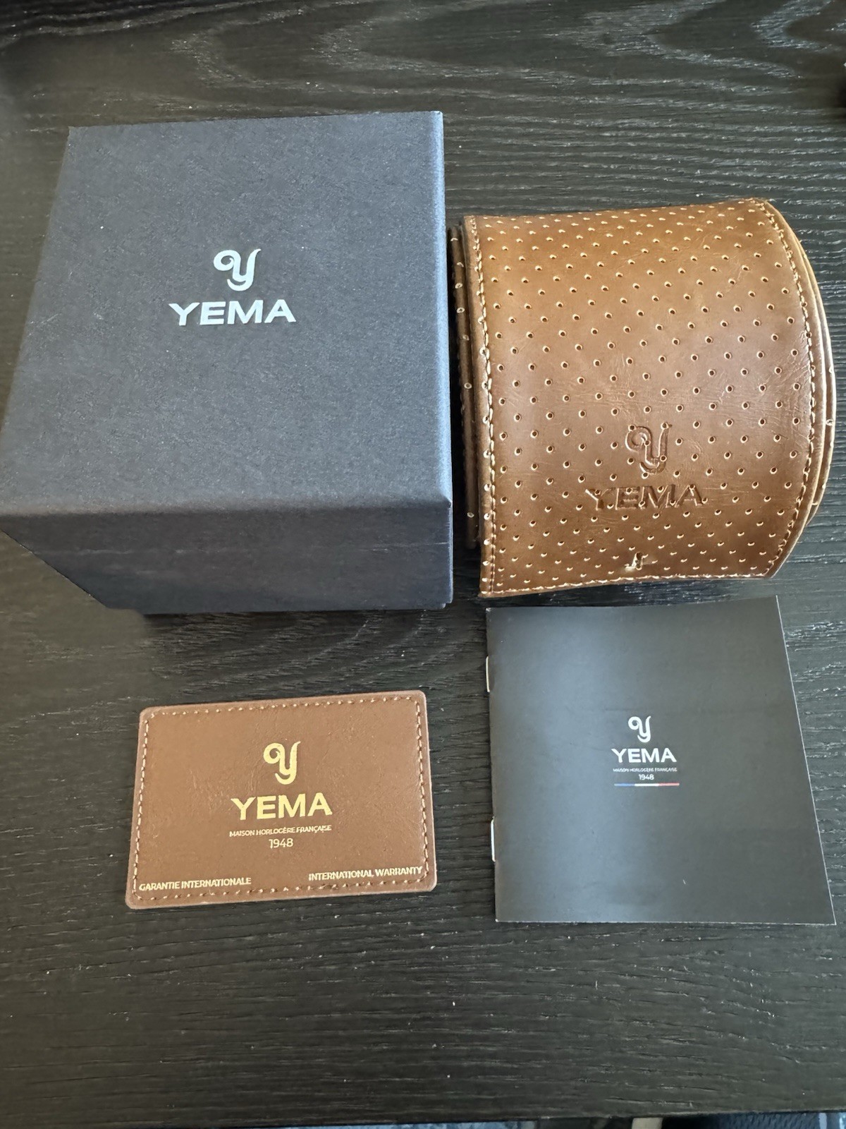 YEMA Superman Automatic Blue Dial 300m Diver 41 mm Swiss Heritage Box Papers