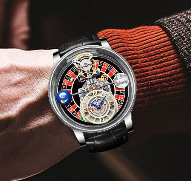 2024 PINDU Men’s Quartz Watch Celestial Series Personality Leisure Formal