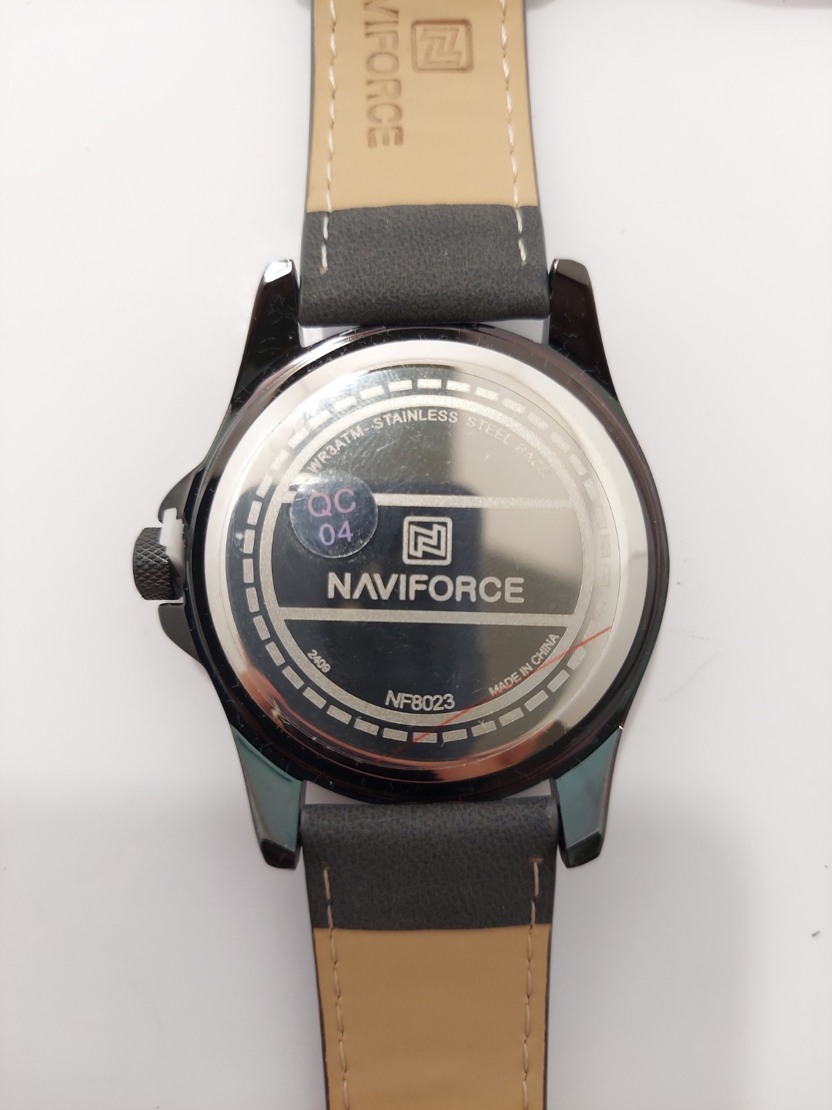 NAVIFORCE NF 9099 Brand Black Quartz Men Military Style Watch 48mm NWOB New