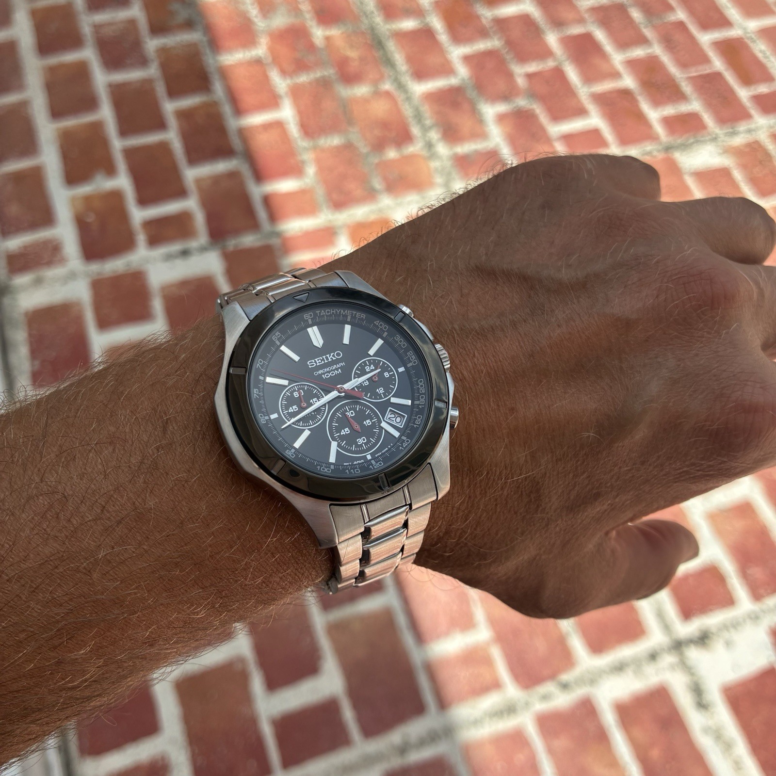 STUNNING Seiko Chronograph Men’s Watch Read Description