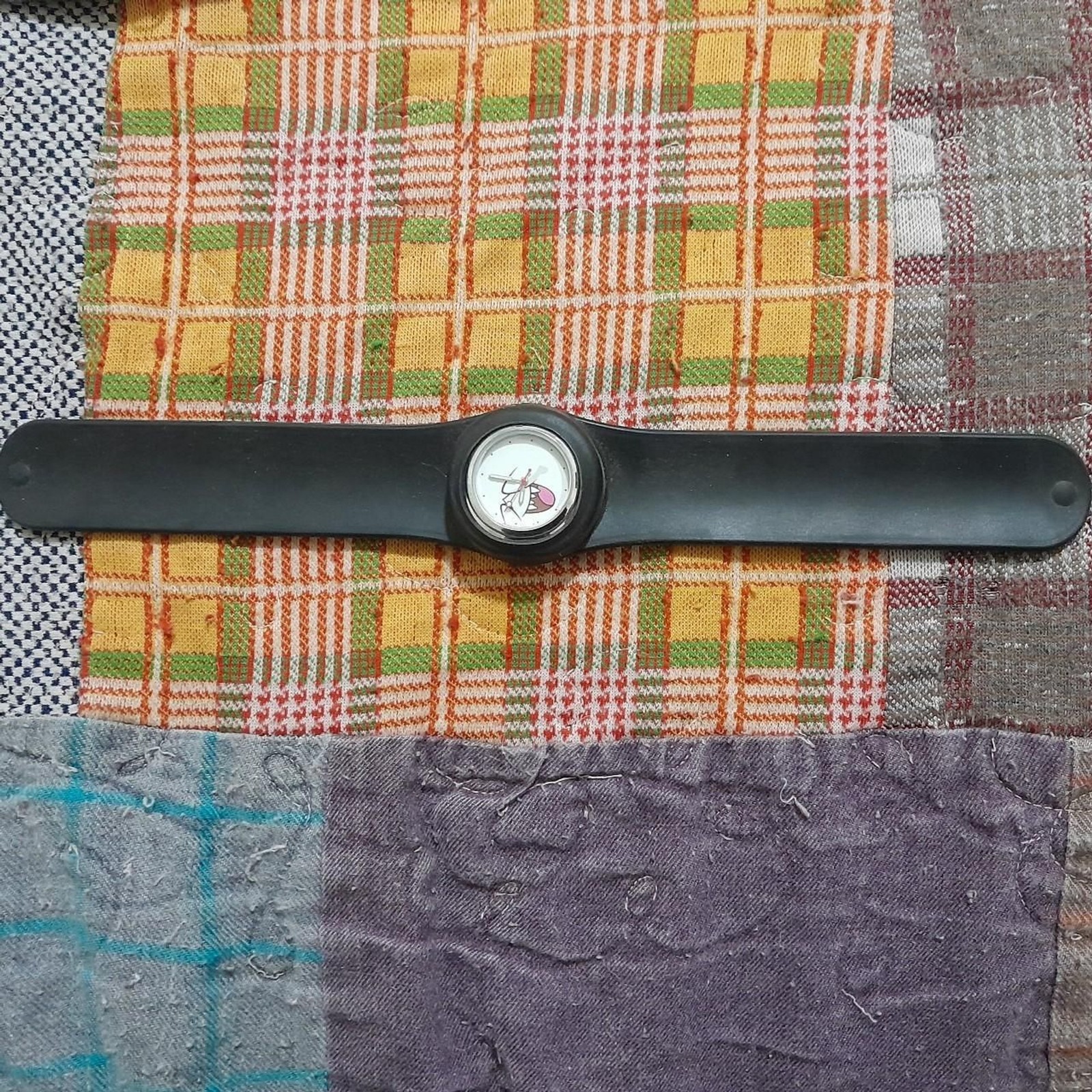 Nintendo Men’s Black and White Watch