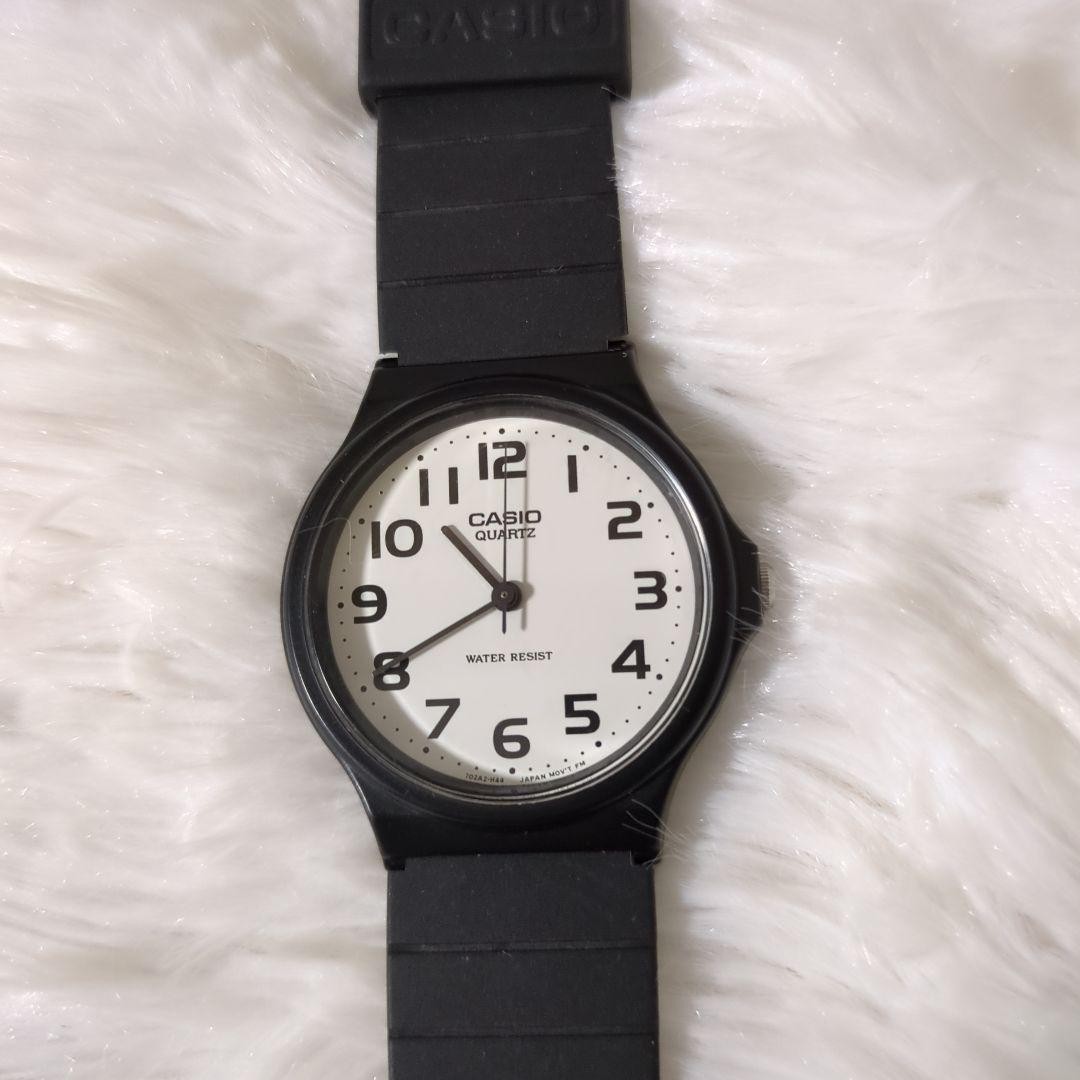 CASIO Quartz Watch Black/White