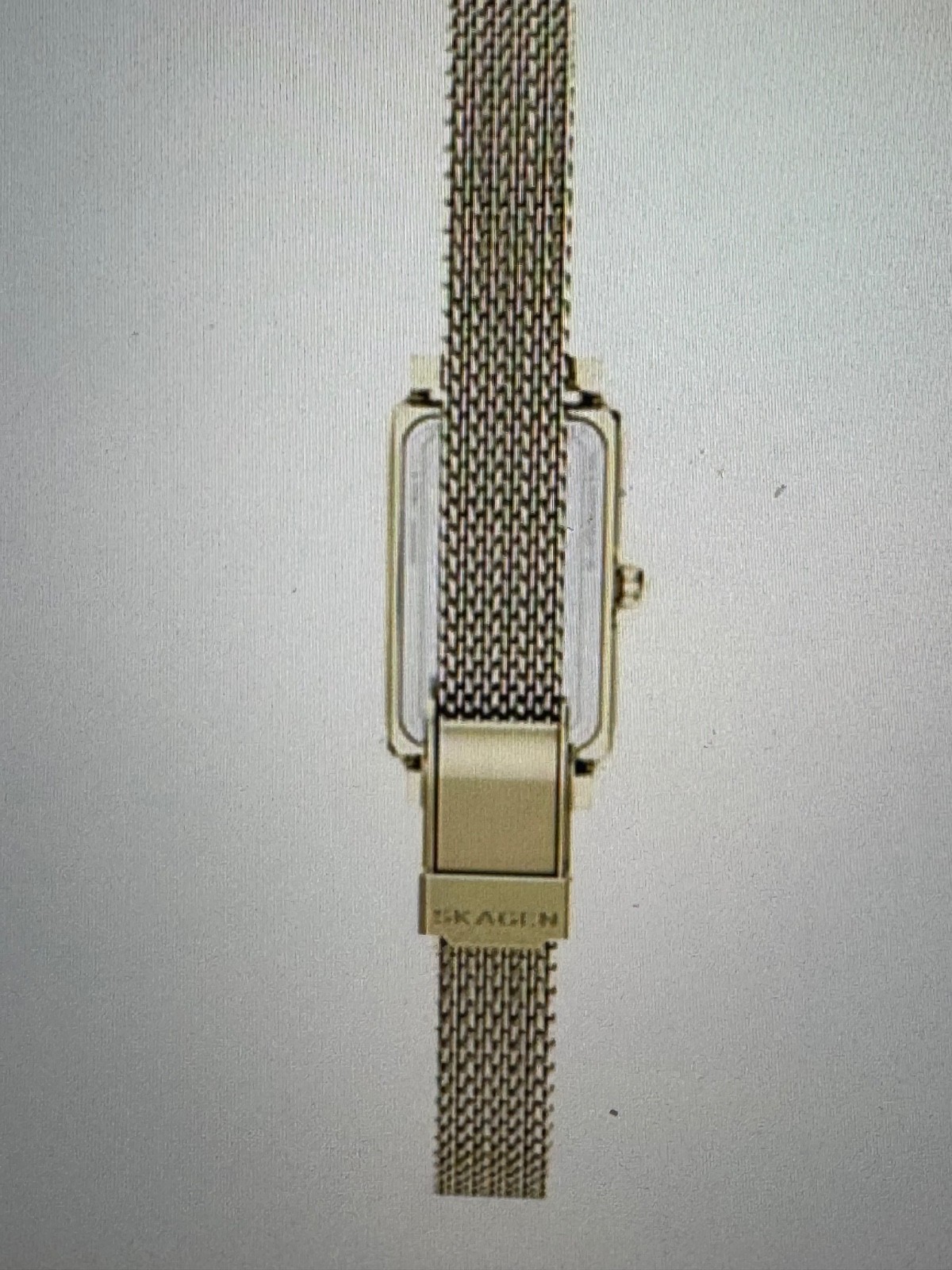 Skagen Womens Gold Watch and Earring Gift Set SKW1158SET
