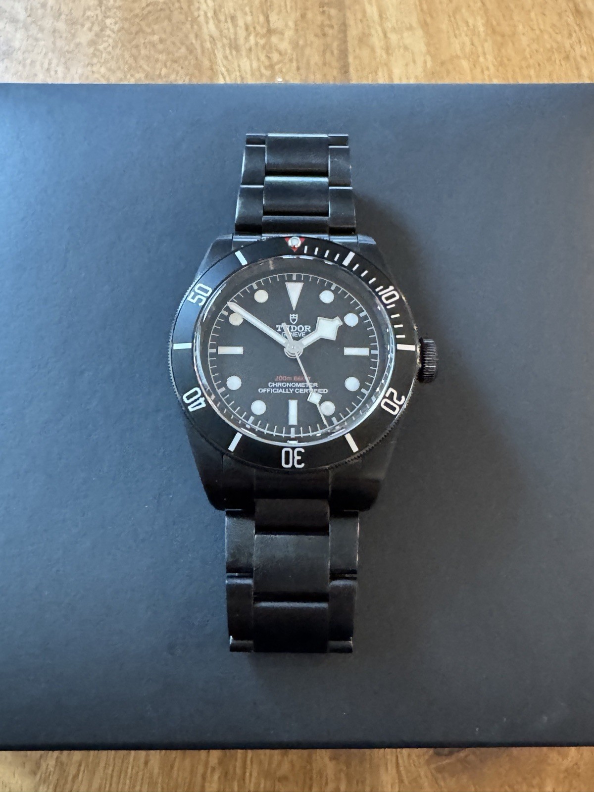 Tudor Black Bay Dark 41mm Black PVD StainlssSteel FreshlyServiced! M79230DK-0005