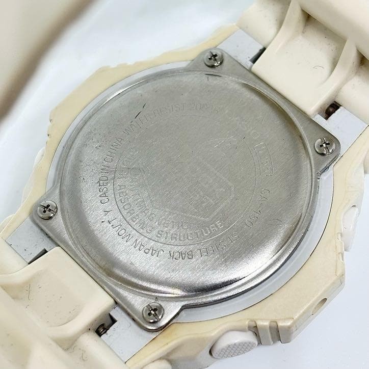 Men’s watch G-SHOCK Analog-Digital GA-2100 White Simple Unisex