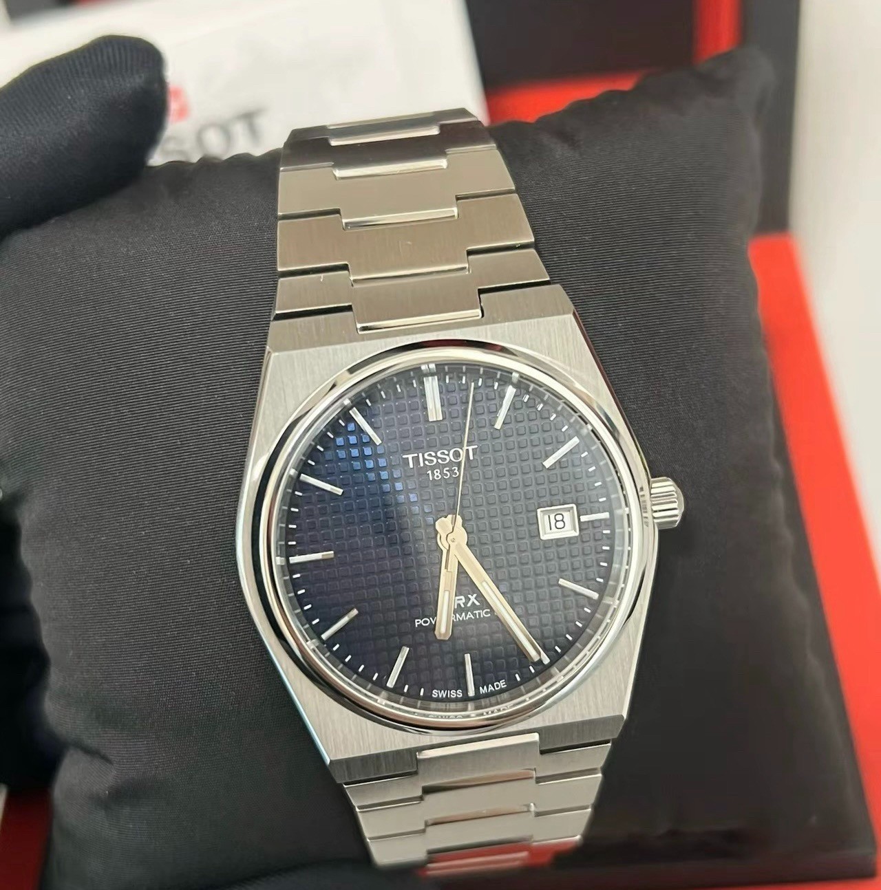 TISSOT PRX Powermatic 80 Automatic 40mm Blue Dial Men’s Watch Stainless Steel