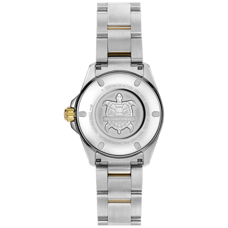 Certina DS Action 34.5mm Powermatic 80 MOP Dial Women’s Watch C0320072211600