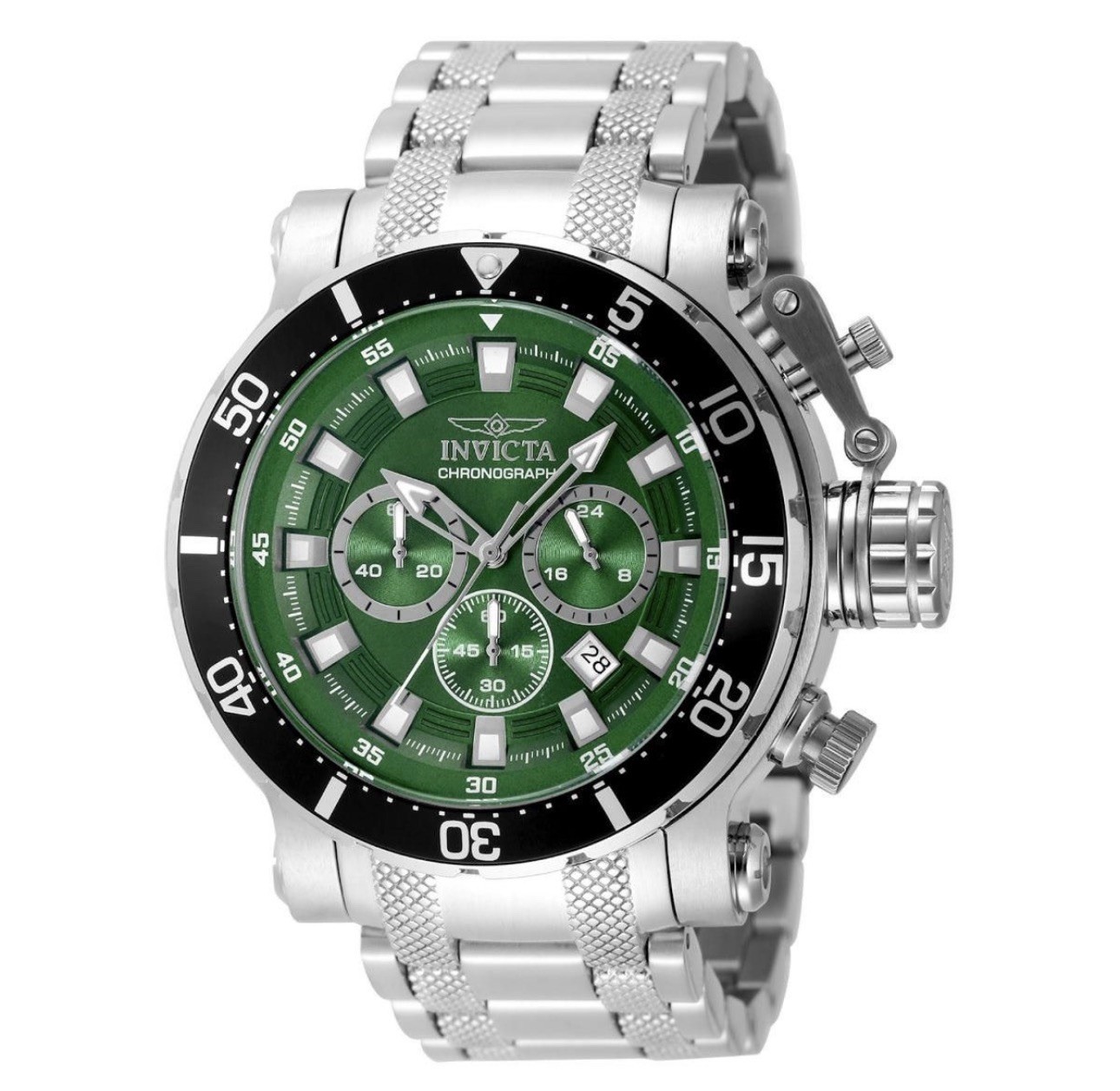 🔥Invicta Coalition Forces Nighthawk 52mm Green Dial Men’s Watch 49092