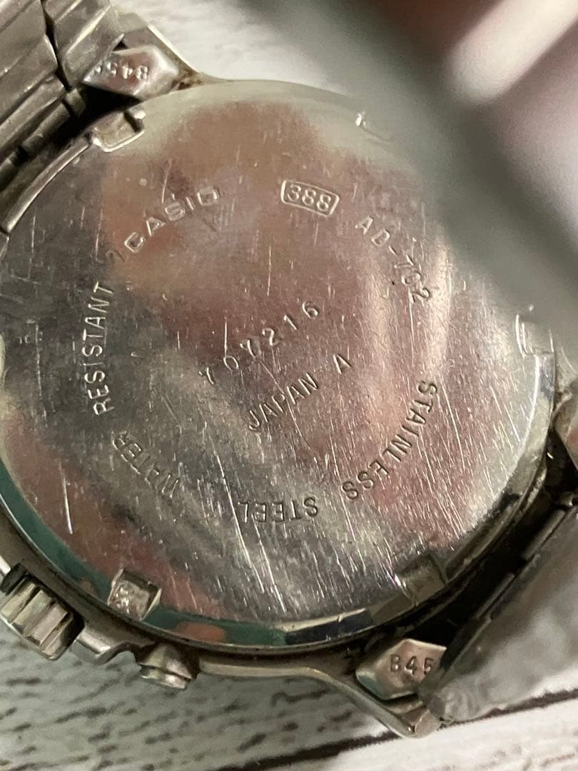 CASIO AD-702 Analog-Digital Watch (Main Unit)