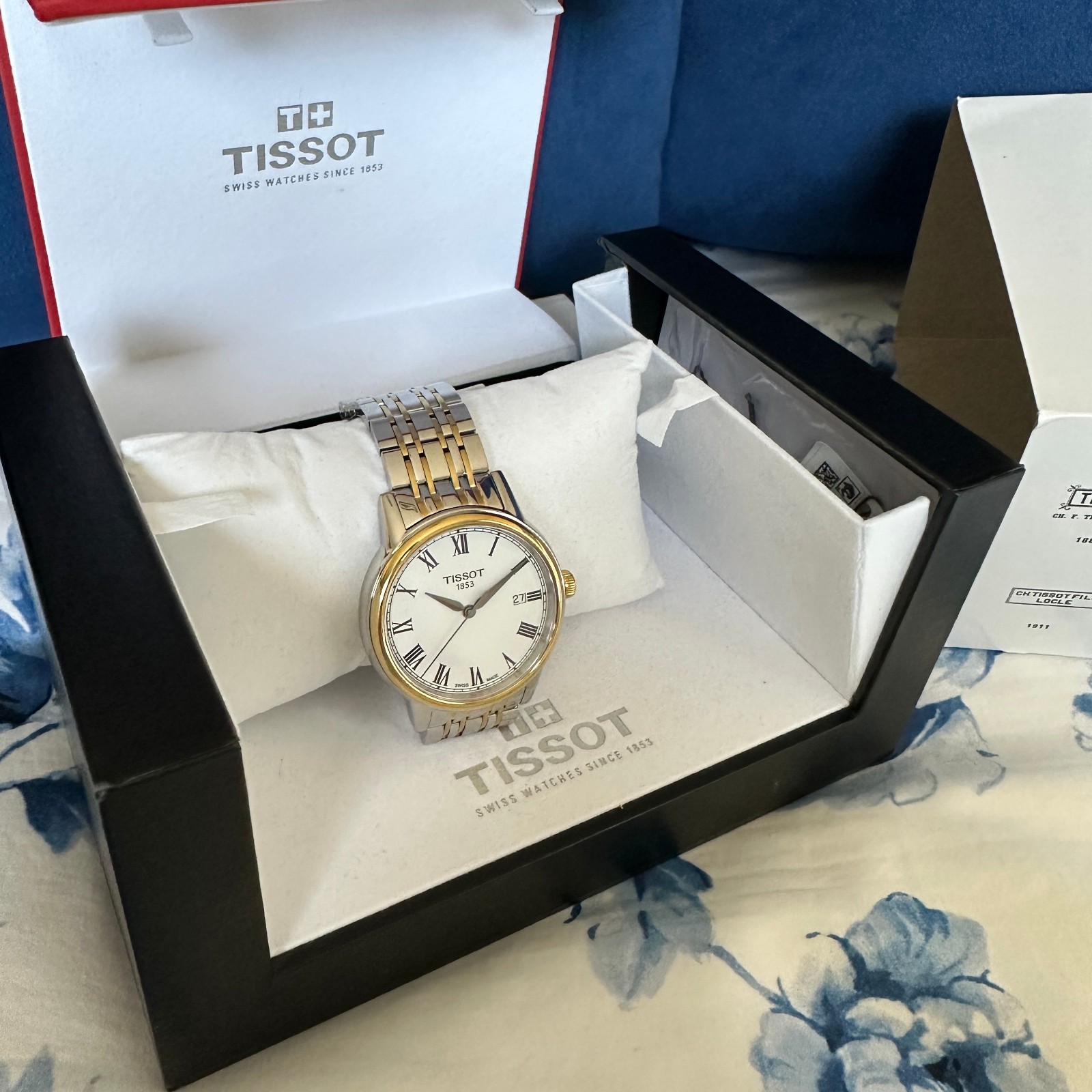Tissot T-Classic Carson Two-Tone Stainless Steel Quartz Watch