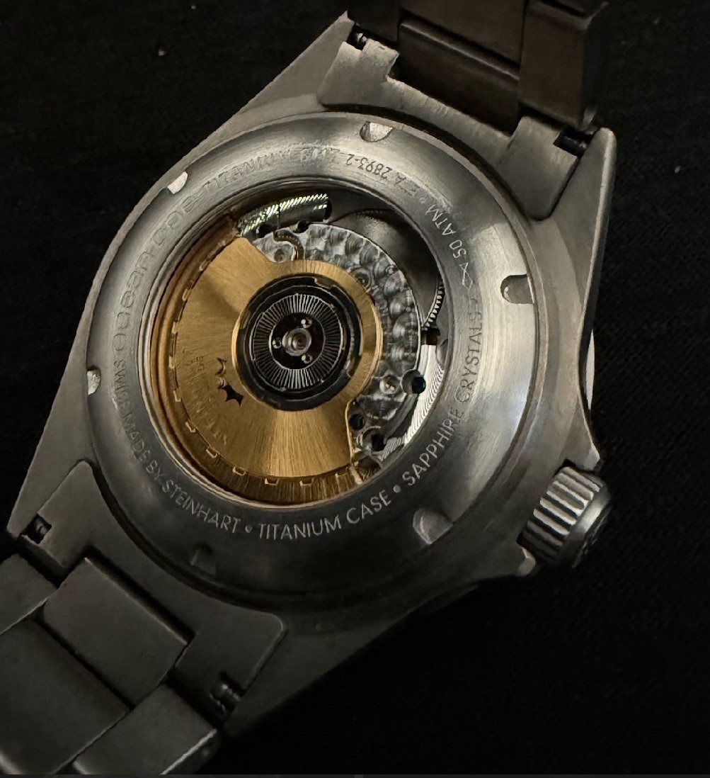 Steinhart Ocean 39 GMT Titanium Limited Ceramic Bezel Full Set Box And Papers