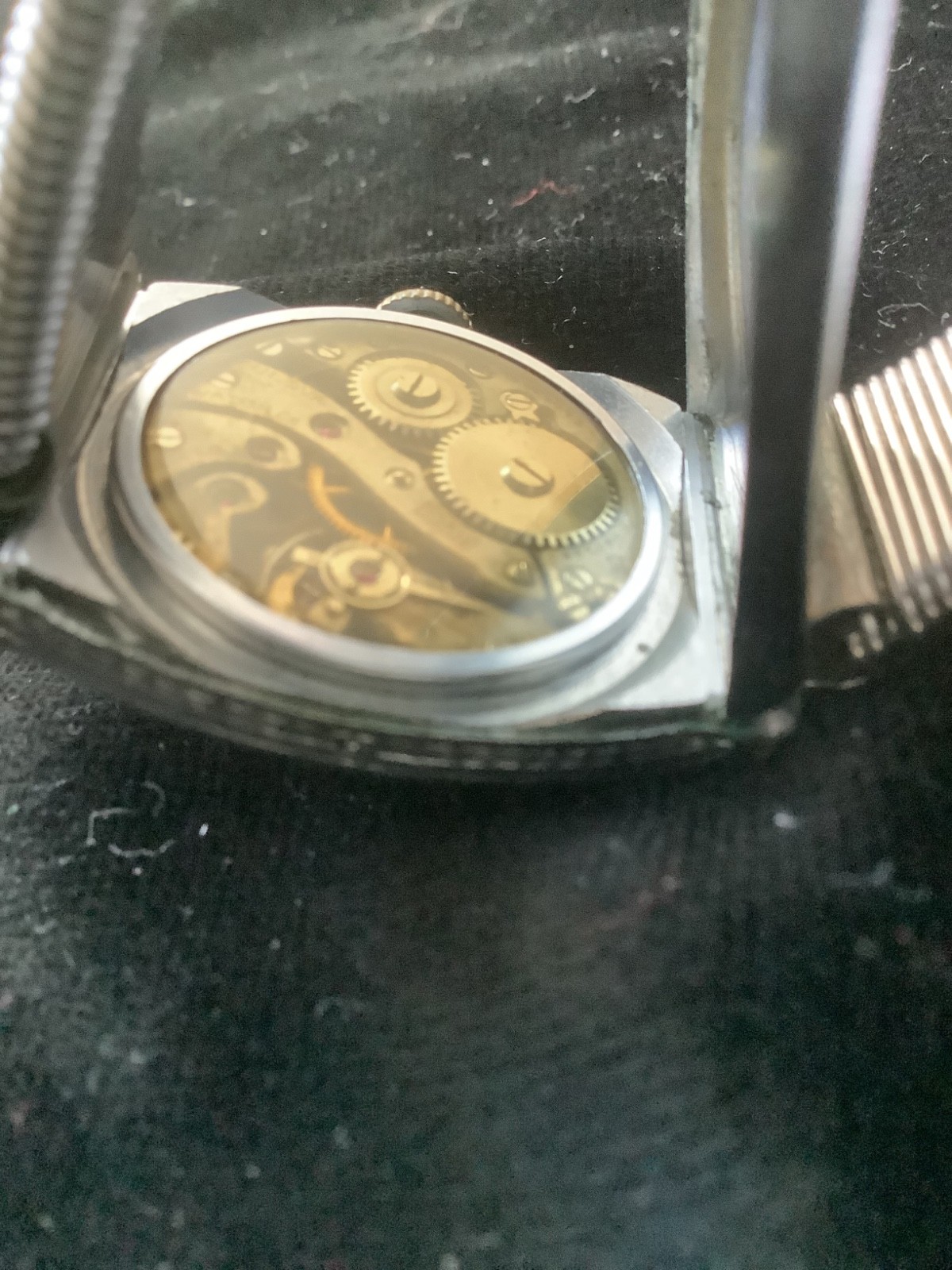 Bulova mens steel watch 28 mm, 1927