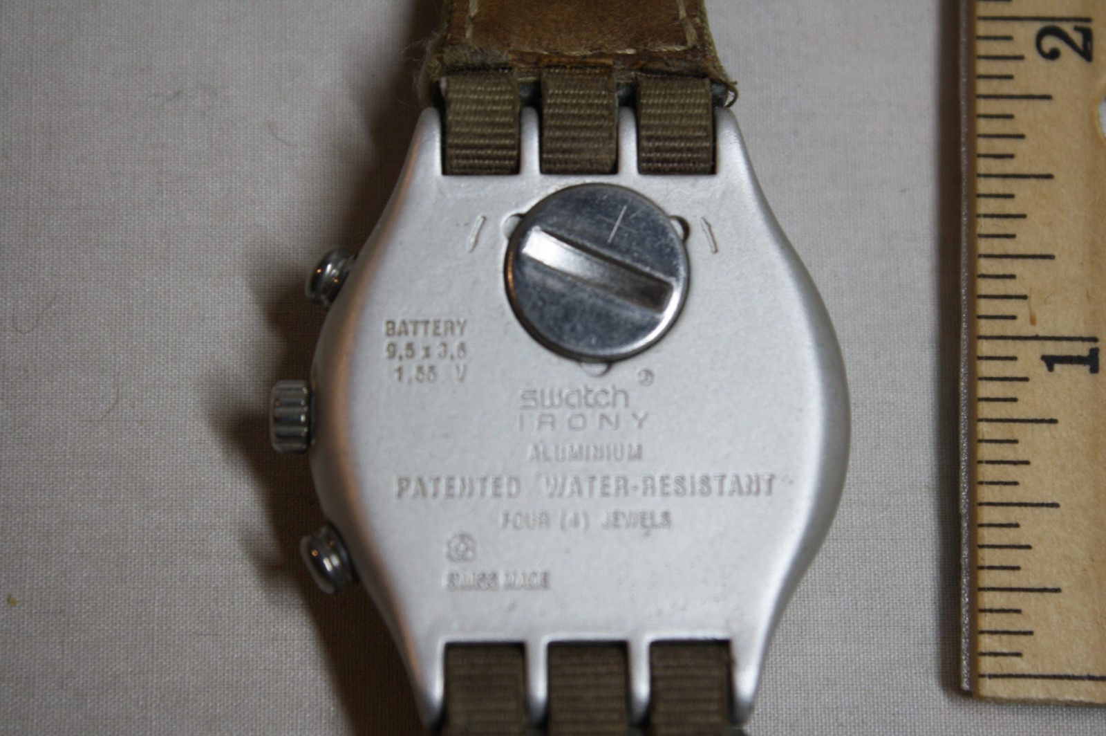 Swatch Irony Chronograph Watch Working New Battery!