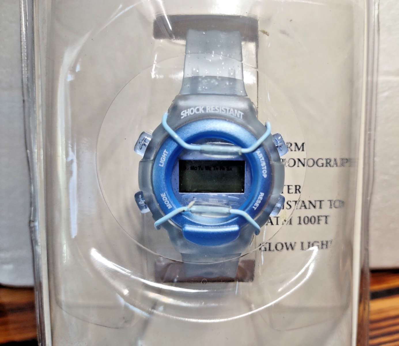 Honors Sports Watch Vintage 2000 New Old Stock Sealed Package BLUE