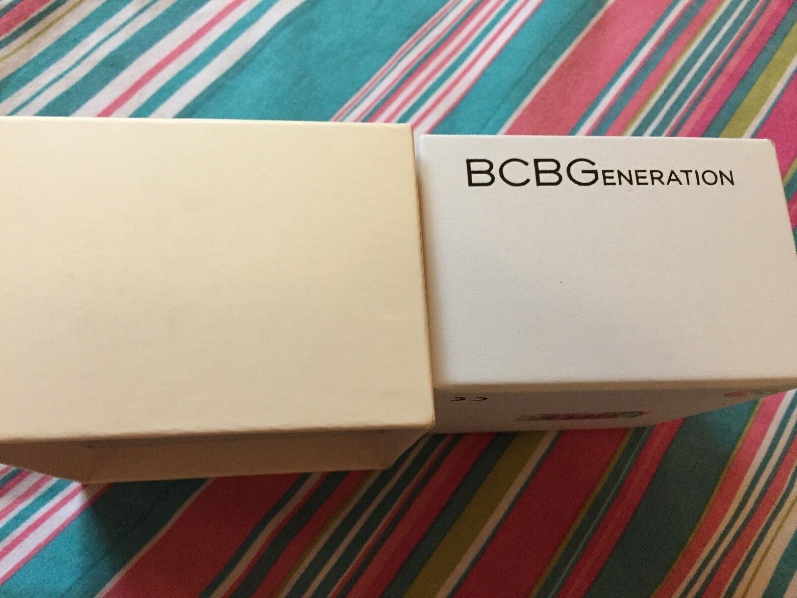 BCBGeneration watch steel bnwt boxed on cushion stars round see description