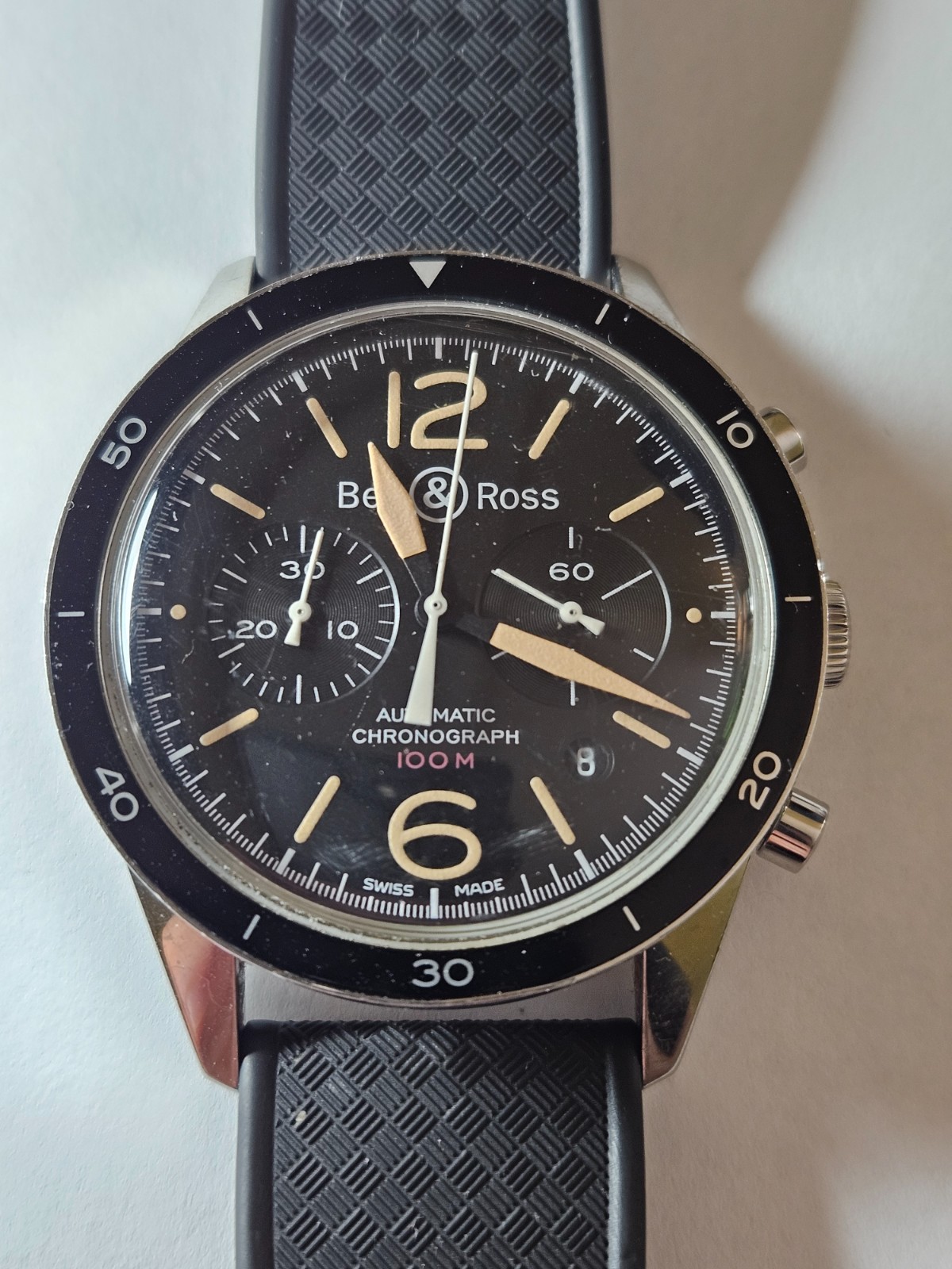 Bell & Ross BR 126 Sport Heritage Automatic Chronograph Ref. BR 126-94-SP-19152
