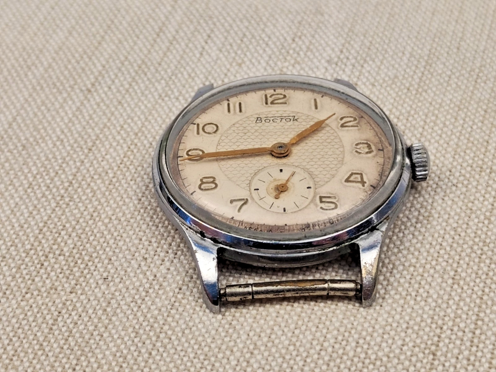 1958 vintage men’s mechanical wristwatch “Vostok-Kama” 2602