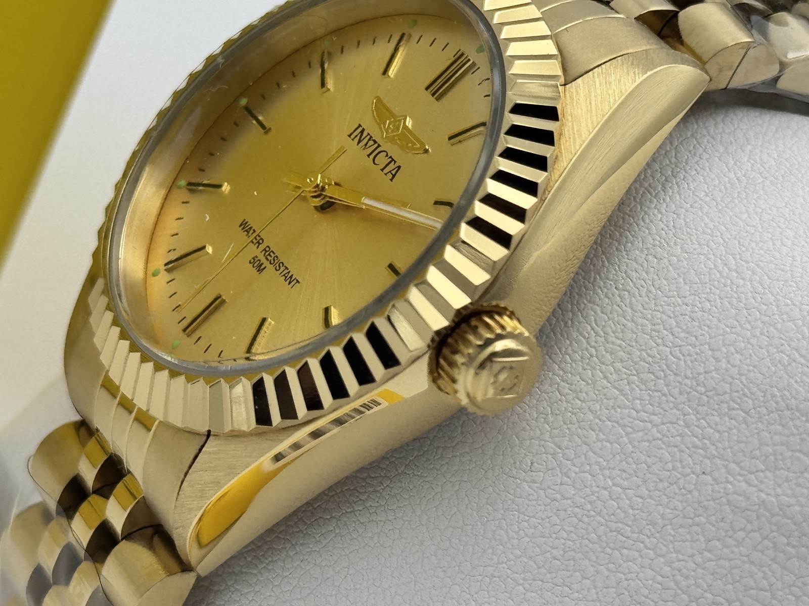 Invicta Specialty 36mm Gold Stainless Steel Women’s Wristwatch
