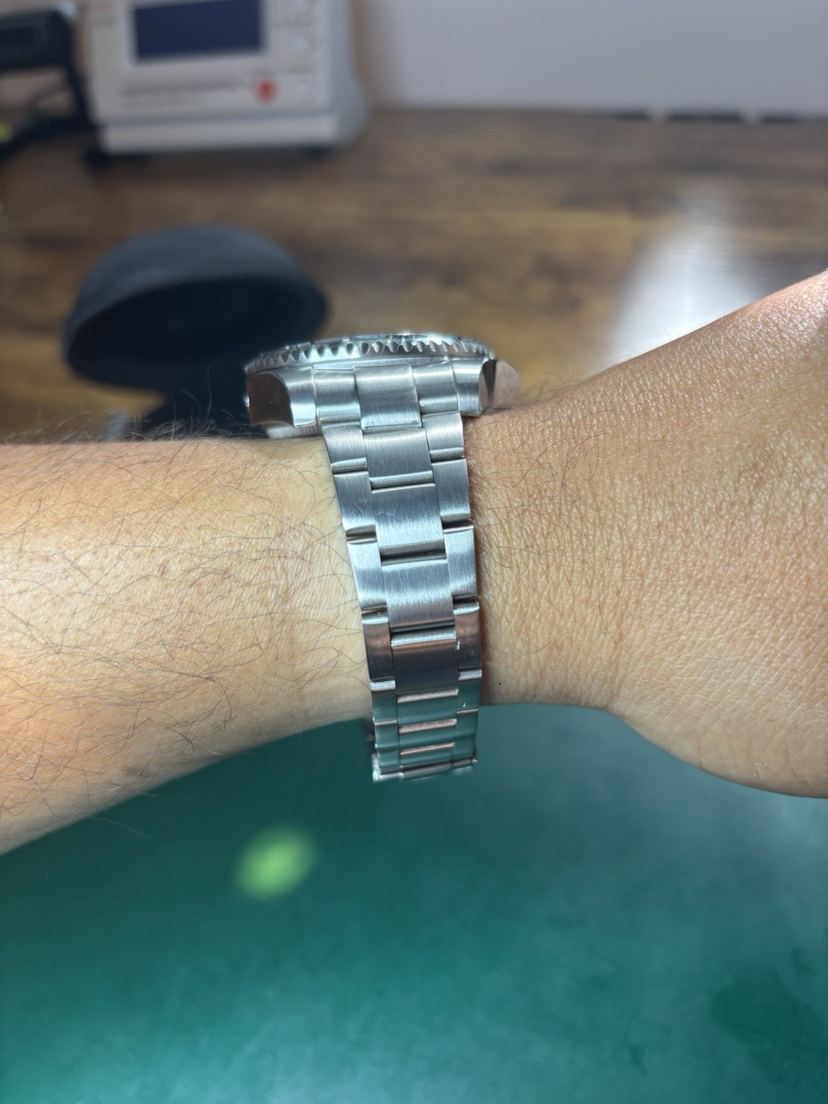 Custom Built NH35 Automatic Diver Watch 43mm Deepsea-Inspired Black Carbon