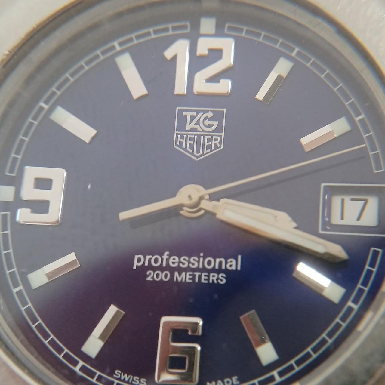 TAG Heuer 2000 Series Exclusive Date WN1112 Blue Dial Men’s Watch