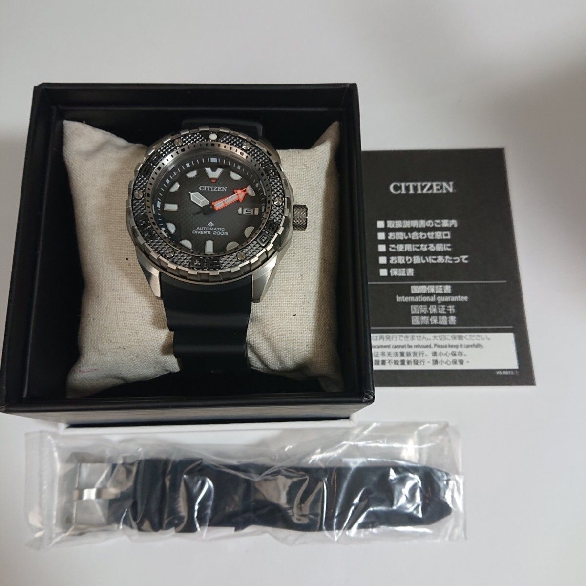 Overseas model Citizen Promaster NB6004 08E PROMASTER MARINE Diver 200m automati