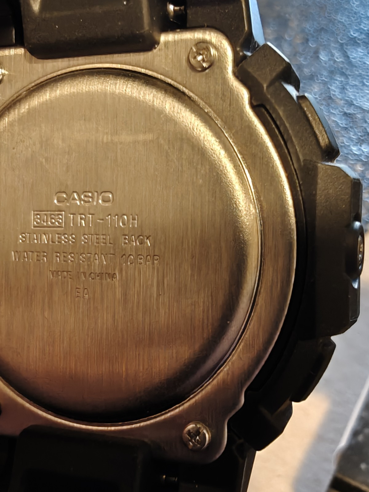 Casio TRT-110H Mud Resist Vibration Alarm Digital Watch NEW 10-Year Battery 100M