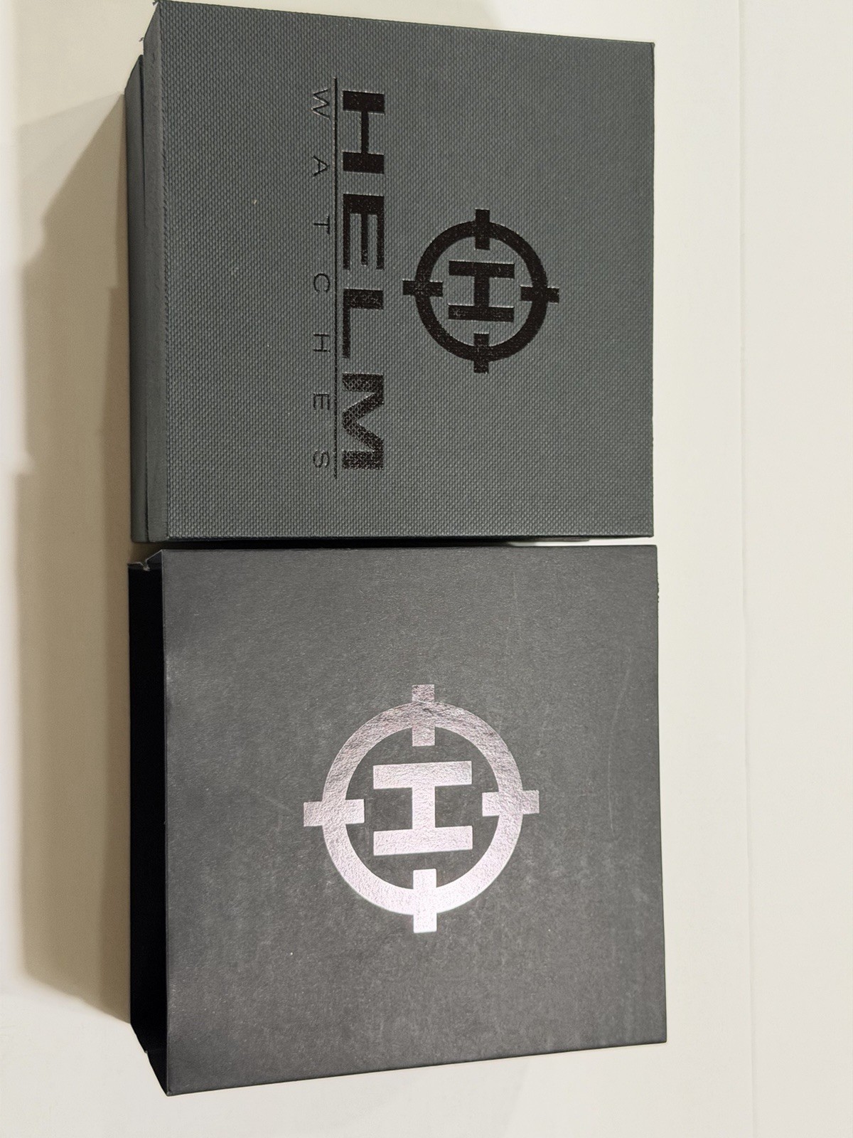 NIB- HELM KHURABURI Titanium Case & Bracelet- Black dial