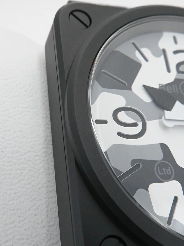 Bell & Ross BR03-92 White Camouflage BR0392-CG-CE Automatic 42mm Box Papers