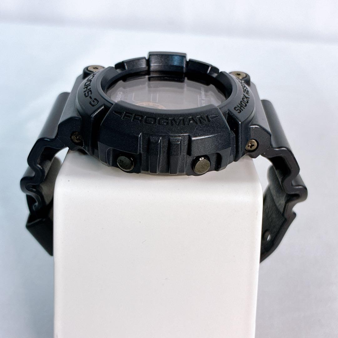CASIO G-SHOCK FROGMAN GW-200MS Black Solar Watch Used