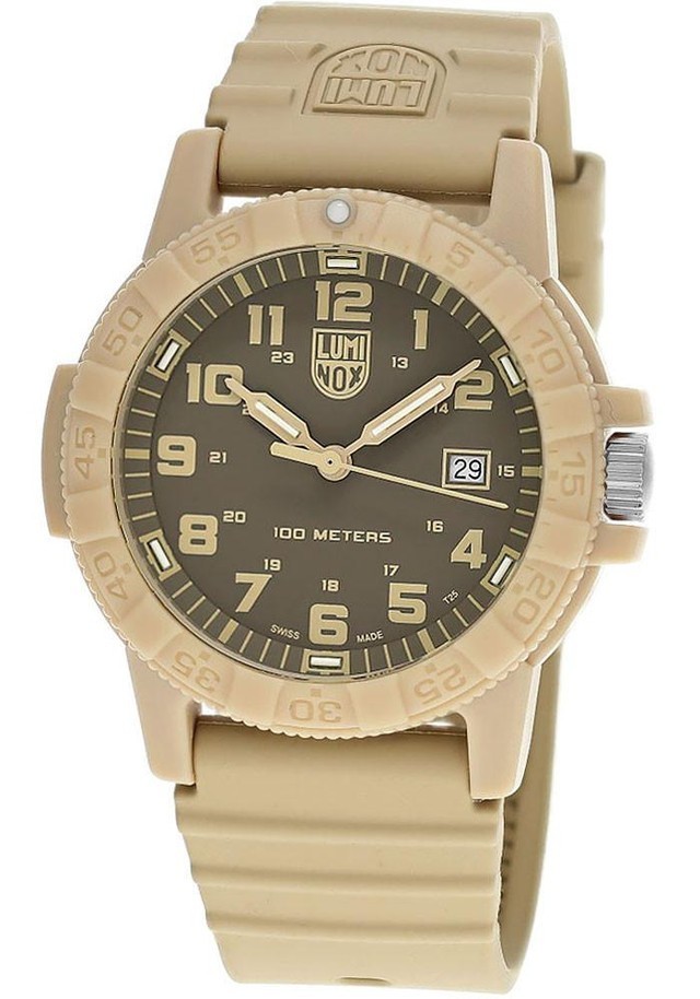 Luminox Leatherback Sea Turtle Giant 44mm Sand Dial Rubber Men’s Watch XS.0326