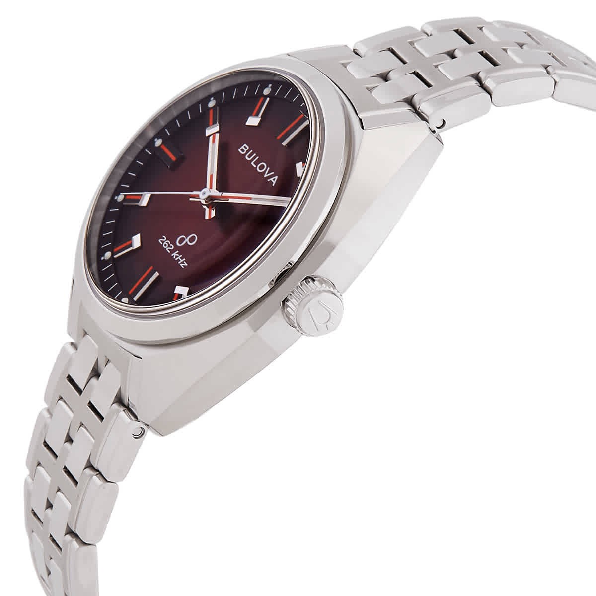 Bulova Jet Star Quartz Red Dial Men’s Watch 96B401