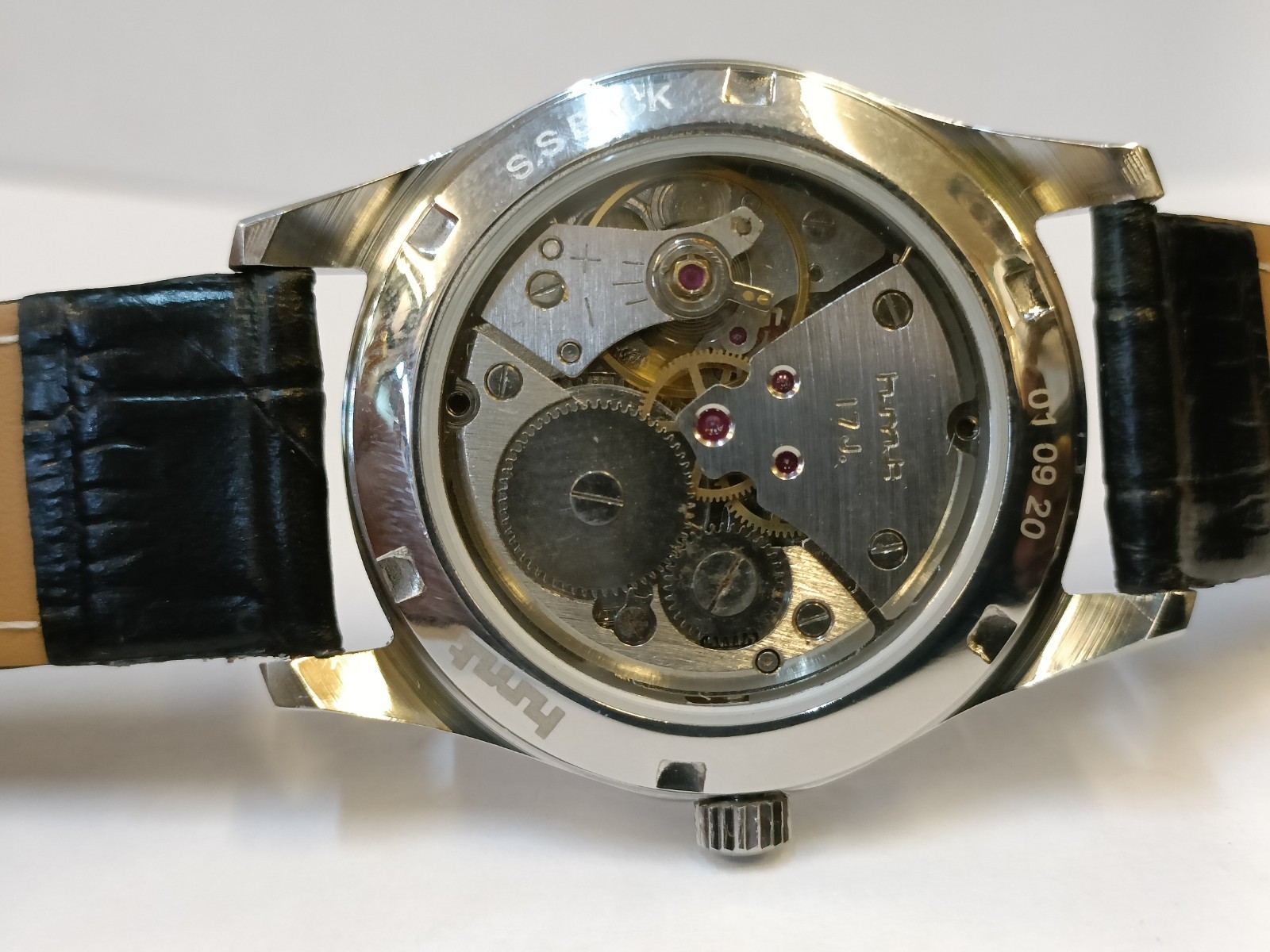 REFURBISHED HMT PILOT 17J WINDING WHITE DIAL 0231 INDIA MEN’S WORKING CONDITION