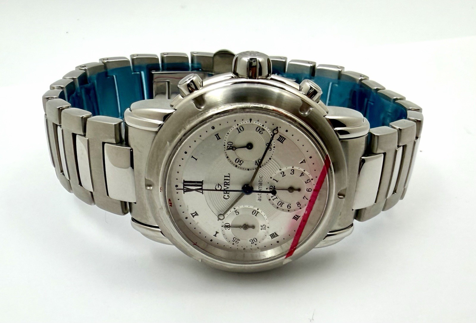 Gevril Greenwich First Generation K0111 Swiss Automatic 51J Chronograph NOS Mint