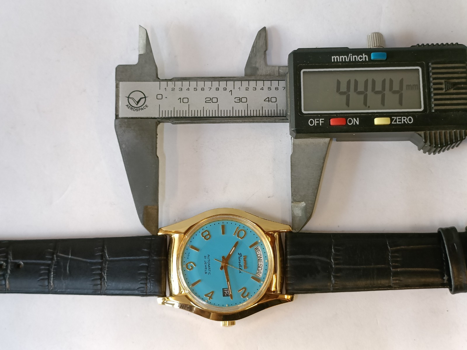 HMT PINAKI PRESIDENT DAY 21J AUTOMATIC SKY BLUE DIAL INDIA MEN’S WORKING
