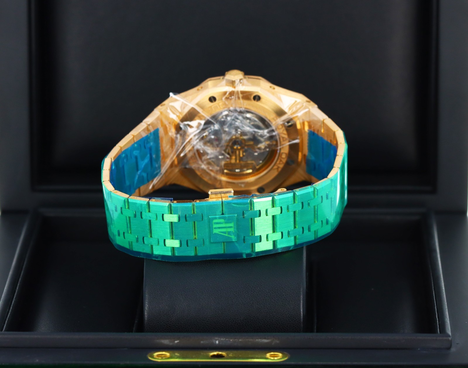 AP Royal Oak Perpetual 41mm Blue Tapisserie 18kt Rose Gold, 26574OR.OO.1220OR.02