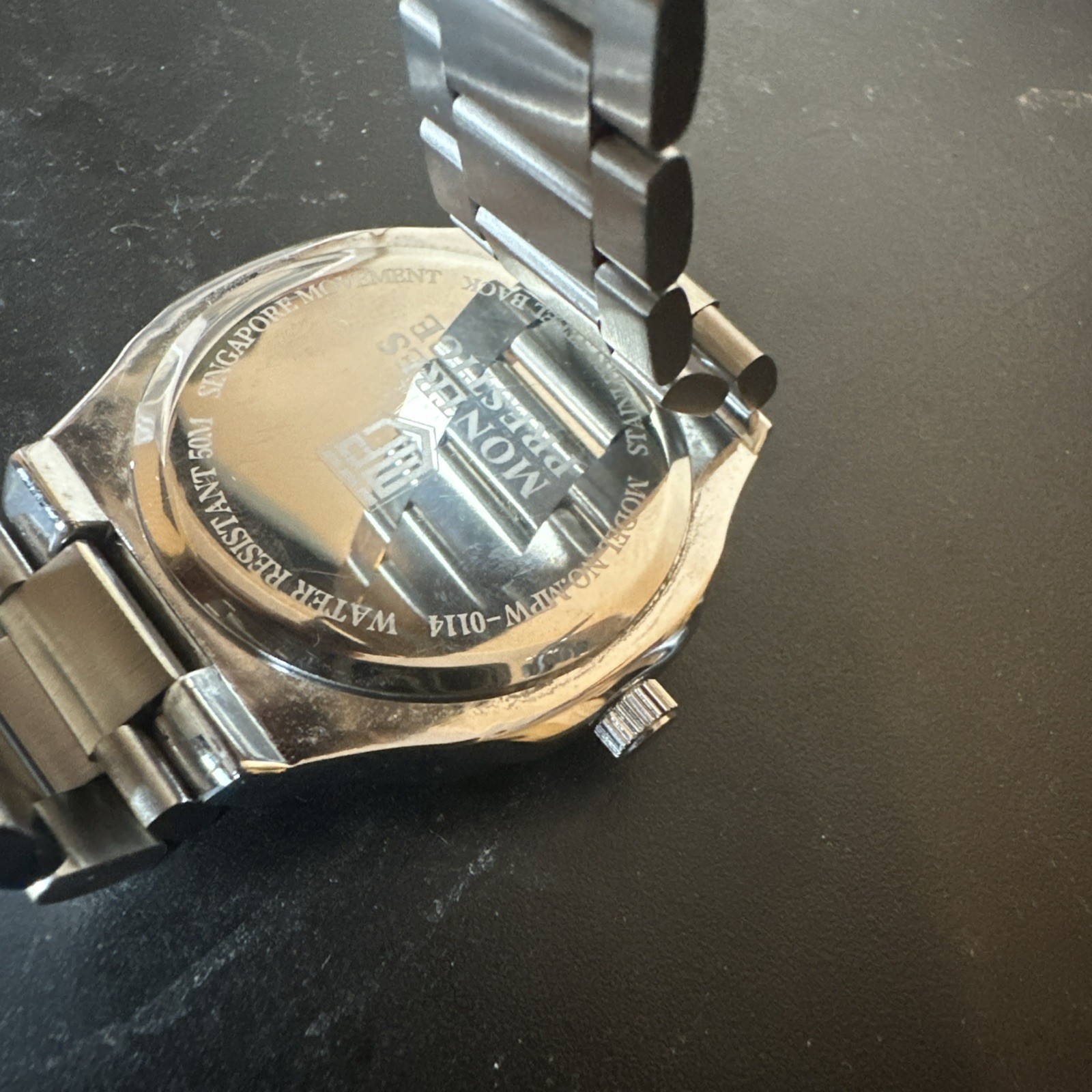 Montres Prestige X Invicta Men’s Watch – 42mm Silver Case/Green Dial /MPW 0114